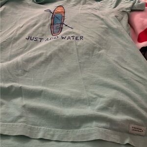 Life Is Good Mint Green 'Just Add Water' Tee